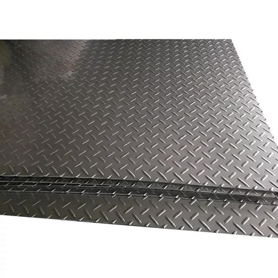 Q235 galvanizó la hoja de metal a cuadros de la placa del inspector de 3M-6m PPGI de la placa del metal