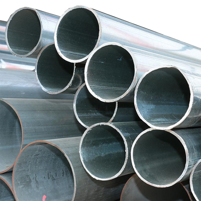 ISO9001 Alta calidad Q215 Q235 Material Tubo de acero galvanizado redondo/cuadrado