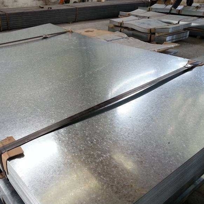 El acero de hoja de S220GD JIS G3312 galvanizó la hoja rajada del soldado enrollado en el ejército del borde galvanizó 1500m m Z100