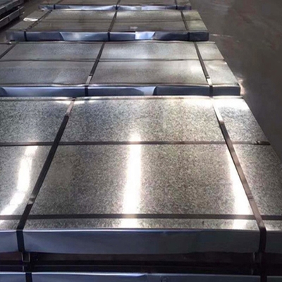 Dx51d galvanizó Z275 de acero cubre con cinc la chapa galvanizada sumergida caliente