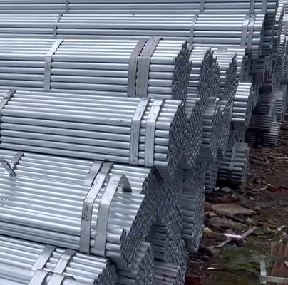 Tubo redondo galvanizado sumergido caliente galvanizado caliente A106-2006 200m m del tubo de Q235 Q345