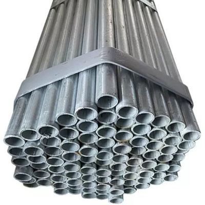Tubo galvanizado laminado en caliente ISO9001 100-600m m del tubo de Q235b para el vajilla