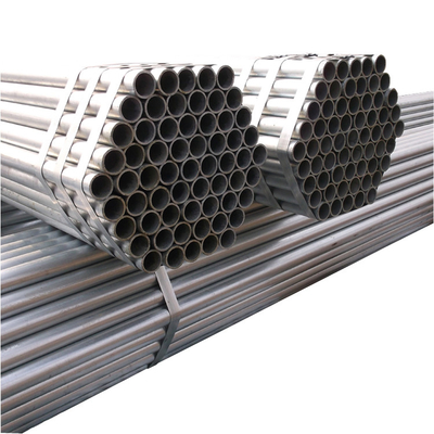 Q235 40-60g/M2 cubren con cinc la tubería de acero galvanizada que construye el tubo galvanizado sumergido caliente ASTM 0.3-2.2m m del SOLDADO ENROLLADO EN EL EJÉRCITO