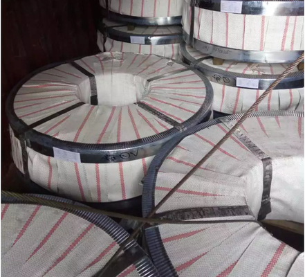 La tira de acero primera galvanizó la tira del hierro galvanizado G90 para la máquina espiral del conducto