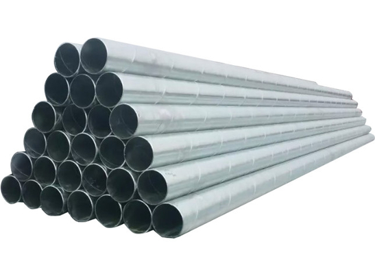 ingeniería ambiental galvanizada 60.3m m de la tubería de acero de 48.6m m