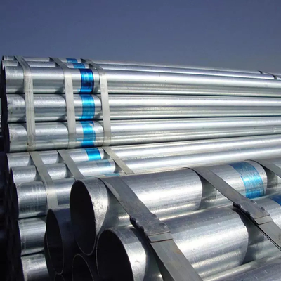 La inmersión caliente de Q235B DN80 galvanizó la tubería de acero del suministro de agua del tubo/del fuego del invernadero de 0,1 - de 300m m
