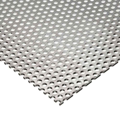 el agujero de 1m m galvanizó el metal perforado Mesh Sheet Perforated Aluminum Sheet