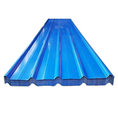 El tejado teja el metal acanalado que la hoja de aluminio galvanizó los paneles acanalados del tejado del metal