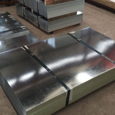 Z30 la inmersión caliente galvanizada sumergida caliente de la hoja DINEN 10142 2000m m DX53D DX54D galvanizó la placa de acero