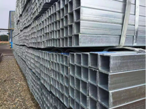 El tubo galvanizado caliente de JIS ASTM galvanizó el tubo de acero rectangular Q235 Q345 3m m