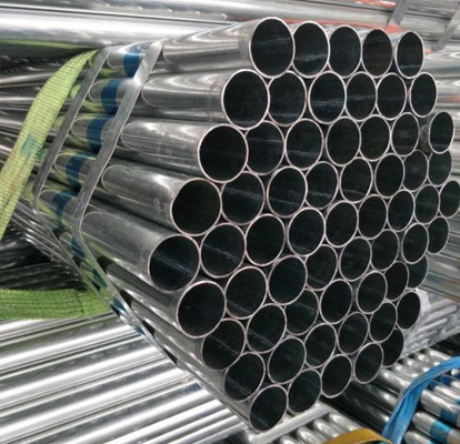 Tubo galvanizado caliente de ASTM 2 pulgadas 3 pulgadas 4 pulgadas 5 pulgadas tubo galvanizado sumergido caliente del soldado enrollado en el ejército de 6 pulgadas