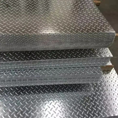Placa de Diamond Embossed Galvanized Gi Chequered con muchos modelo en existencia