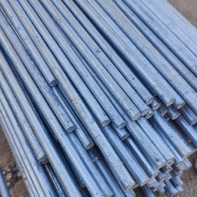 Barra redonda galvanizada laminada en caliente galvanizada acero 2mm-500m m de la barra de metal de ASTM ISO mA