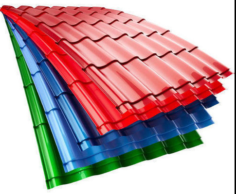El GB de color cubrió la anchura de acero 1000 de la hoja que cubría que 1219 1250 1500m m PPGI colorean la hoja revestida