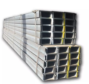 Sección estampada en frío galvanizada de acero laminada en caliente 80 - 200m m del canal U de ASTM A588