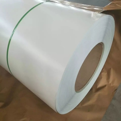 Bobina de acero galvanizada prepintada Z200 del color blanco PPGI para hacer Whiteboards