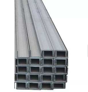 Canal U galvanizado de acero suave GB/T1591 Q235B Q345B Q345D de la hora