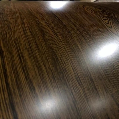 El color de mármol de madera de PPGI cubrió la bobina de acero 1250m m PPGL A755 para la decoración casera