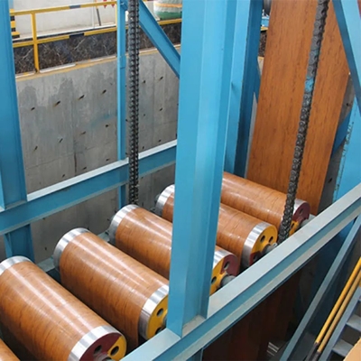 El SUS de JIS galvanizó Ppgi que el cinc de acero de la bobina cubrió la pintura impresa de madera 0,18 - 1.5m m