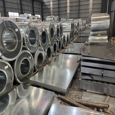 La hoja DX51D, DX52D, DC01, DC02, SGHC del soldado enrollado en el ejército galvanizó la hoja de acero Z275g/㎡ de la techumbre de la bobina