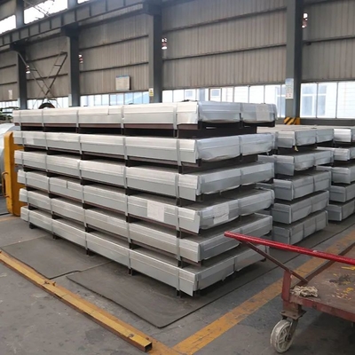 AISI que 0,5 milímetros galvanizaron la placa de techumbre de la hoja de acero A526 cubren con cinc caliente revestido sumergido