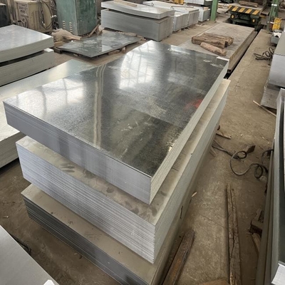 JIS G3302 galvanizó la hoja de acero SGCC Z275g capa de la lentejuela de 4 pulgadas