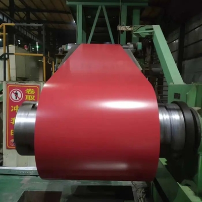 PPGI prepintado galvanizó el color de acero de la bobina DX51D cubrió el cinc 1500m m de la hoja