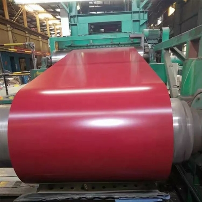 275g / Los M2 cubren con cinc cubierto colorean cubierto arrollan 3 - la fuerza de producción 8MT 180Mpa