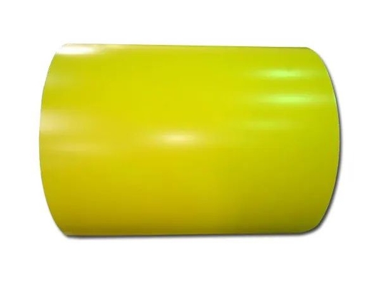 El color de RAL cubrió la bobina de acero 220Mpa y el alargamiento 20 - el 25% 1250m m