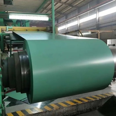 La capa del PE galvanizó la bobina de acero 3MT 1250m m de PPGI para el tratamiento superficial