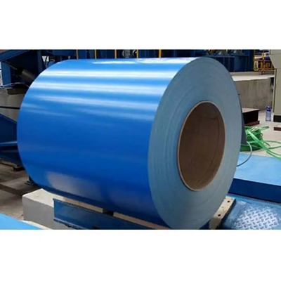 SGCC galvanizó las hojas de acero revestidas arrolla el sistema del color de la longitud RAL de DX51D DX52D