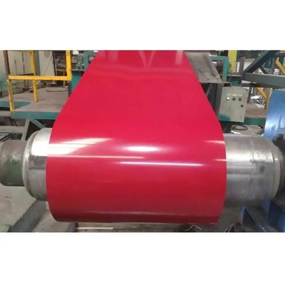 El color PPGI de RAL cubrió el alto material del peso 3-8MT BLDE+Z del alargamiento de la bobina de acero