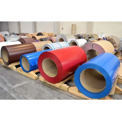 El color PPGI de RAL cubrió el alto material del peso 3-8MT BLDE+Z del alargamiento de la bobina de acero