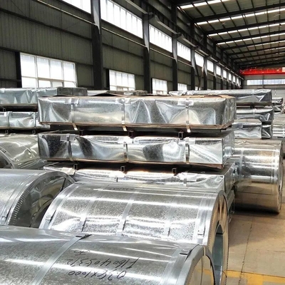 Las hojas de acero galvanizadas de carbono arrollan HDGI EG. Techumbre prefabricada de la casa de la placa SGCC SECC del GA