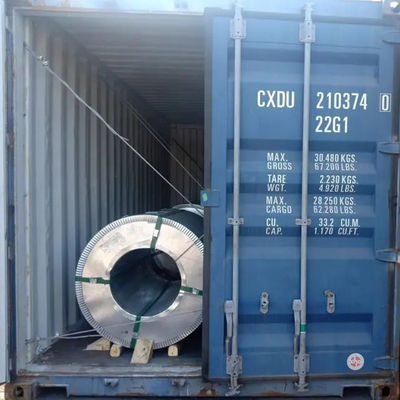 S220gd Cubierta de acero galvanizado en chapa Gi laminada en frío 1000 mm 1200 mm 1219 mm 1220 mm Ancho