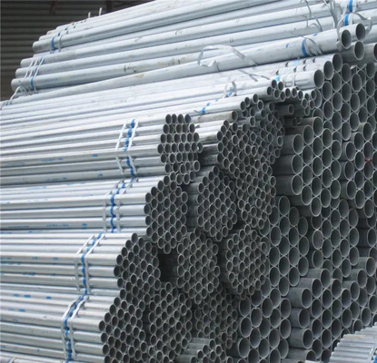 Tubo de acero galvanizado redondo 1 pulgada 1,5 pulgada 2 pulgadas 2,5 pulgadas 4 pulgadas SS400 Q195 Q235