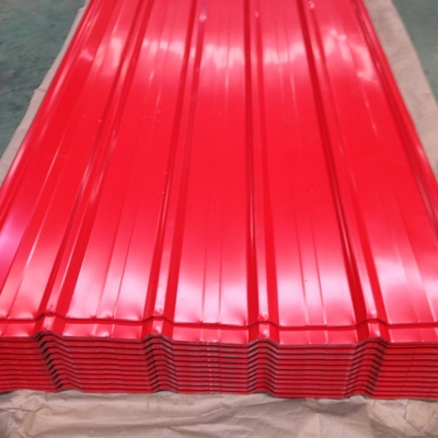 Q235 Q275 Q354 Techo de chapa corrugada galvanizada Muebles anticorrosivos
