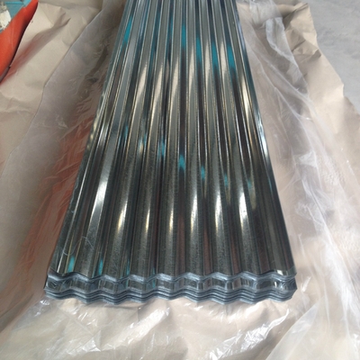 Q215 Q235 Q275 Plata de acero galvanizado corrugado recubierta de zinc