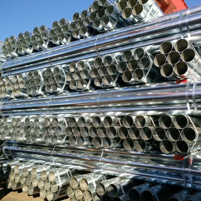 Forma redonda DN65 DN80 tubo de acero galvanizado 20CrMo 40CrMo Q345 estructura del marco del edificio