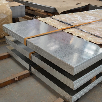 16 18 Gauge Galvanized Acero DX51D+Z275 Revestida con zinc Resistencia al calor para la construcción