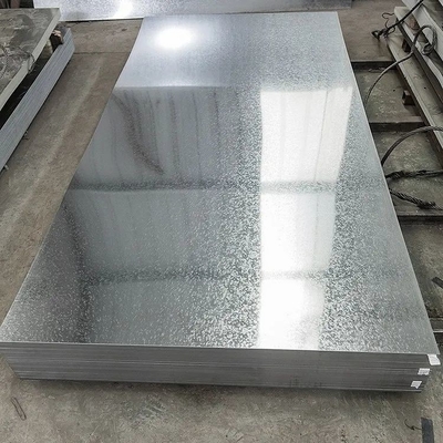 ASTM A653 Placa plana galvanizada Q195 Q235B Regular anti-herrumbre para techos