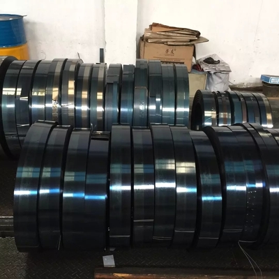 65Mn de resorte de acero de banda 51CrV4 50CrV4 58CrV4 endurecido templado 1 mm 1,2 mm maquinaria