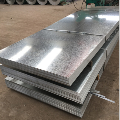 ISO9001 Hoja de acero galvanizado en caliente de espesor de 1 mm 2 mm 3 mm para la industria