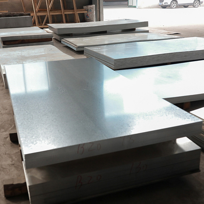 ISO9001 Hoja de acero galvanizado en caliente de espesor de 1 mm 2 mm 3 mm para la industria