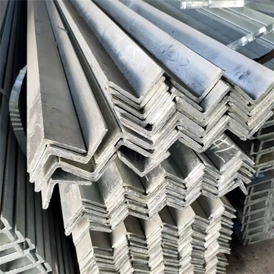 ISO9001 Barra de ángulo de acero inoxidable laminada en caliente 3m 4m 5m longitud 304 347 321H grado