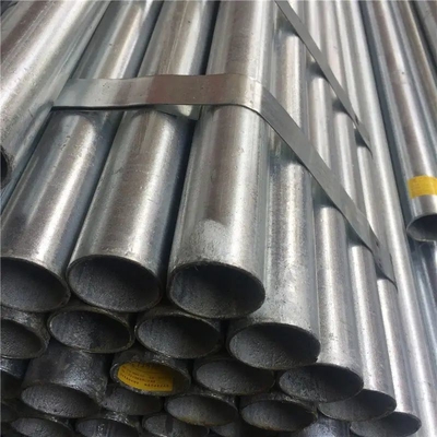Tubo de acero galvanizado de alta calidad Q235 Q215 de 5,8 m 6 m 12 m de longitud para la industria