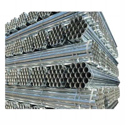 Tubo de acero galvanizado de alta calidad Q235 Q215 de 5,8 m 6 m 12 m de longitud para la industria
