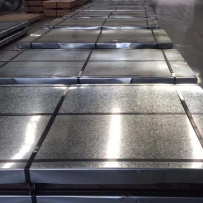 Hoja de techo galvanizada en caliente ASTM A653 para materiales de construcción