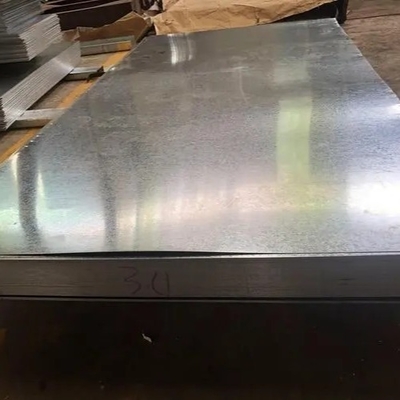 Lámina de acero galvanizado de 0,3 mm recubierta de zinc Muestra proporcionada JIS