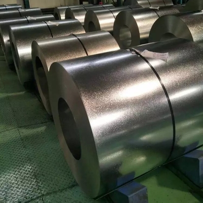 Envase de acero galvanizado sumergido en caliente ASTM A653 0,52 mm espesor medidor G550